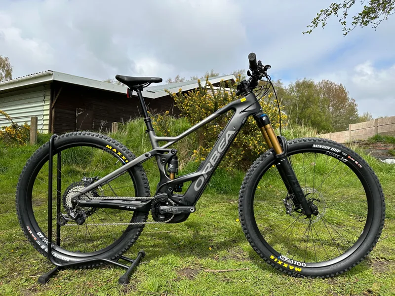 Orbea Wild FS M-Team Large Electric Bike 2022 Custom Black/Grey -1